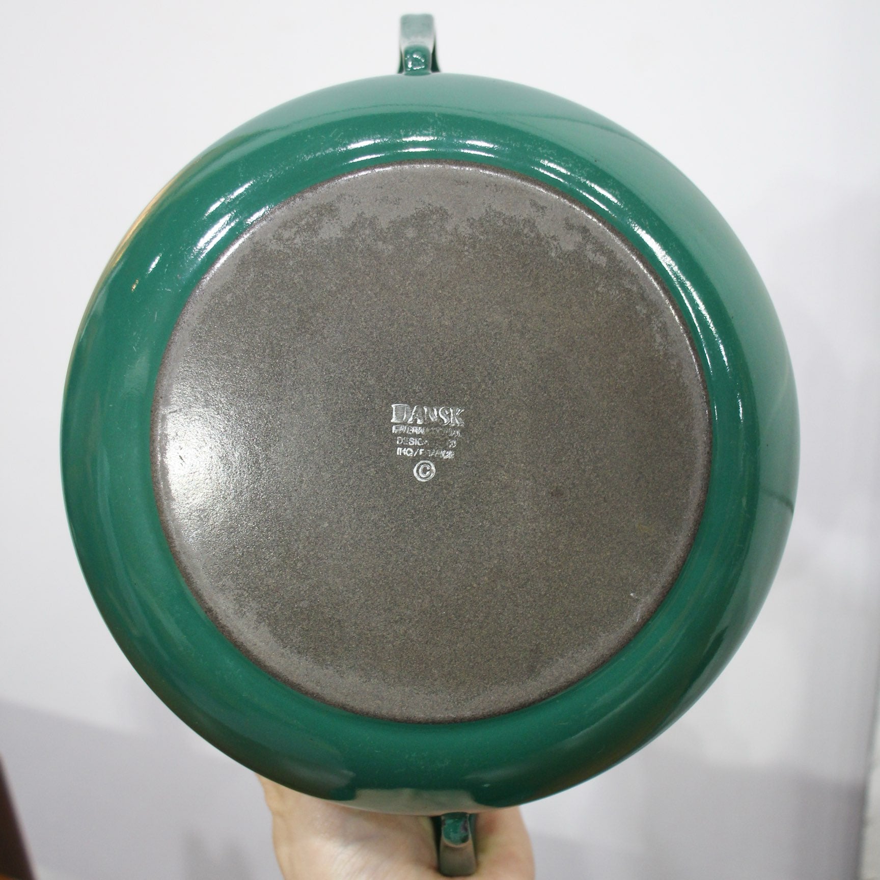 ダンスク / DANSK コベンスタイル ホーロー 両手鍋 18cm ダークグリーン