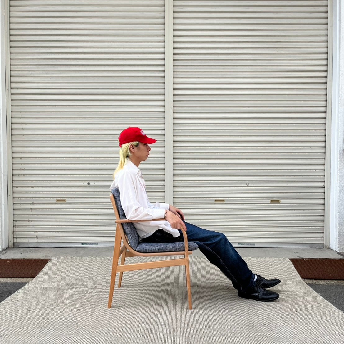 飛騨産業 / HIDA エルチェア / L-Chair アームチェア キツツキ