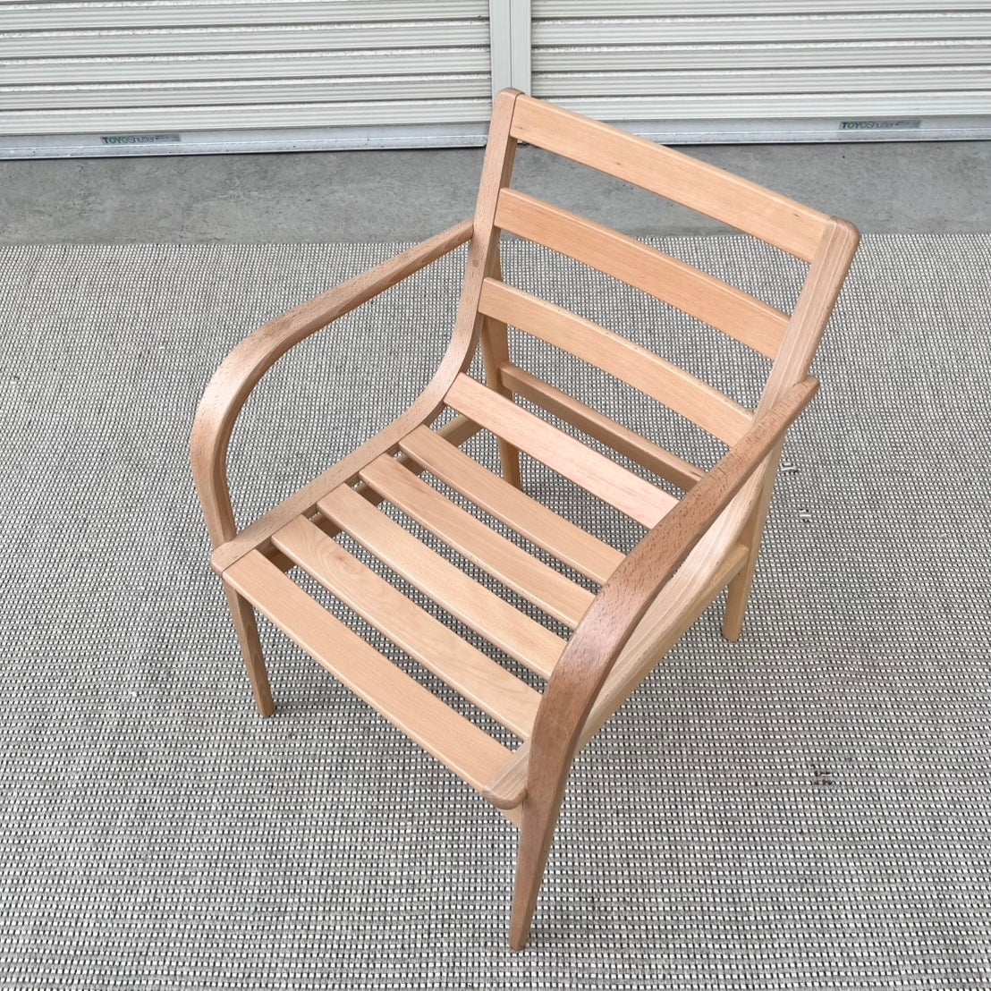飛騨産業 / HIDA エルチェア / L-Chair アームチェア キツツキ