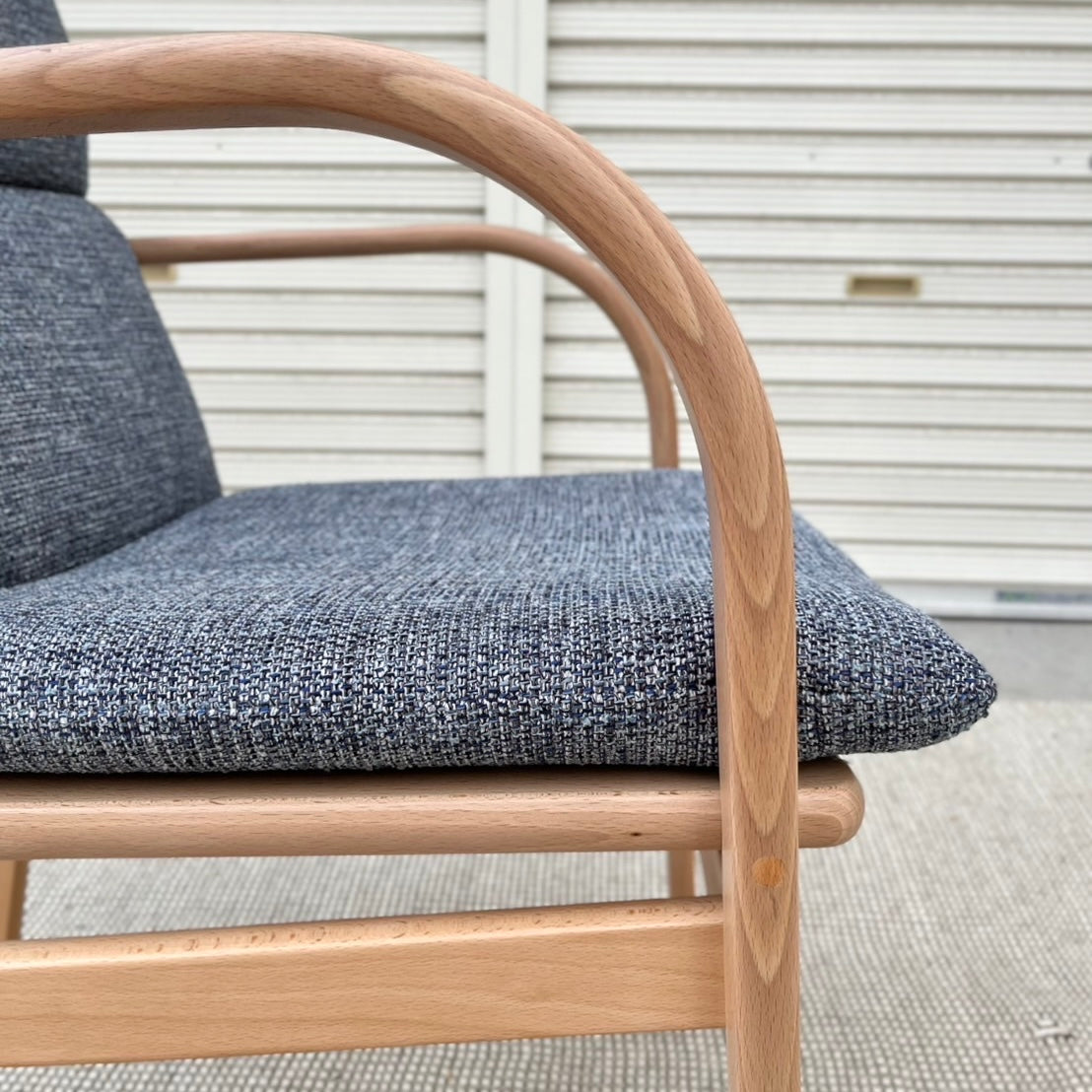 飛騨産業 / HIDA エルチェア / L-Chair アームチェア キツツキ