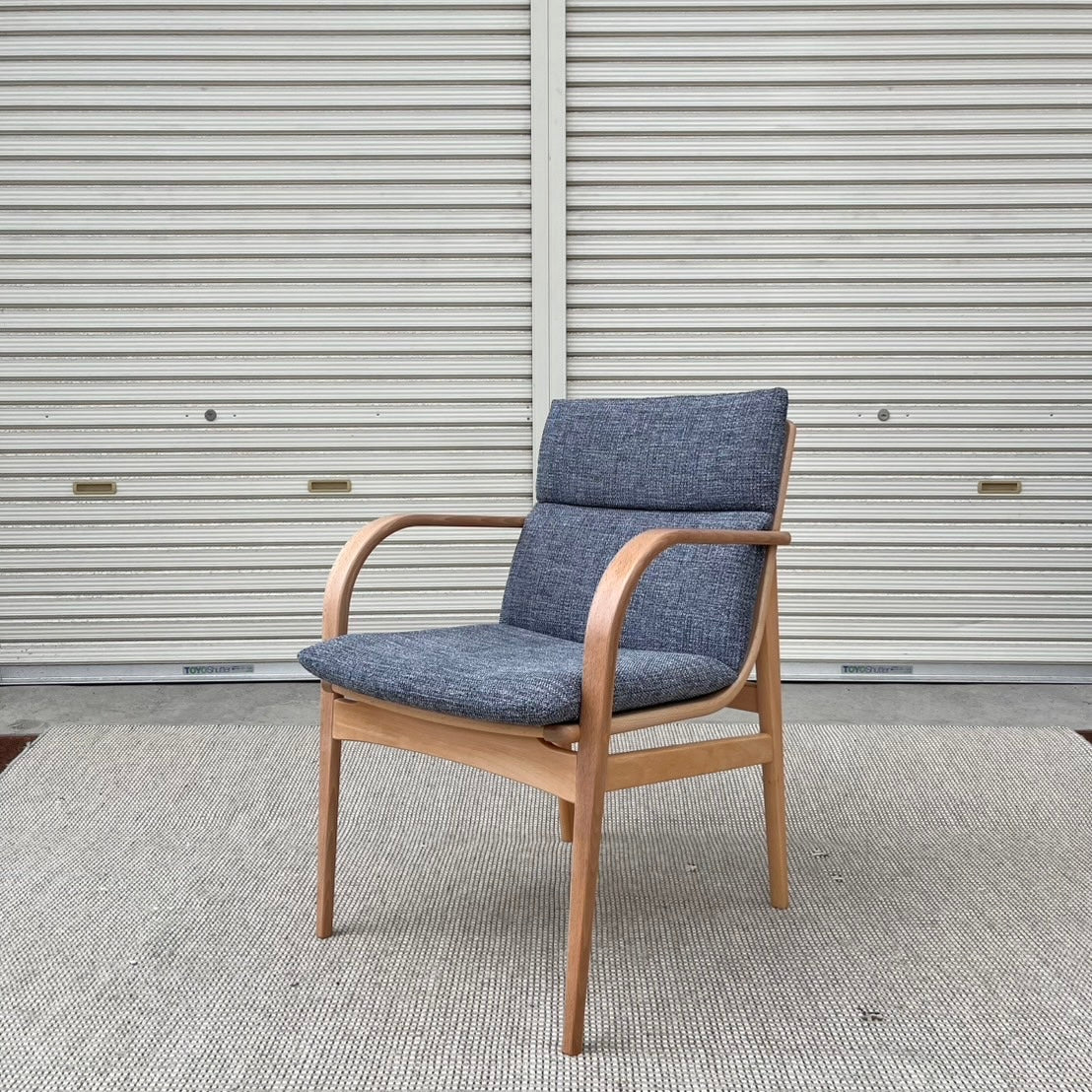 飛騨産業 / HIDA エルチェア / L-Chair アームチェア キツツキ