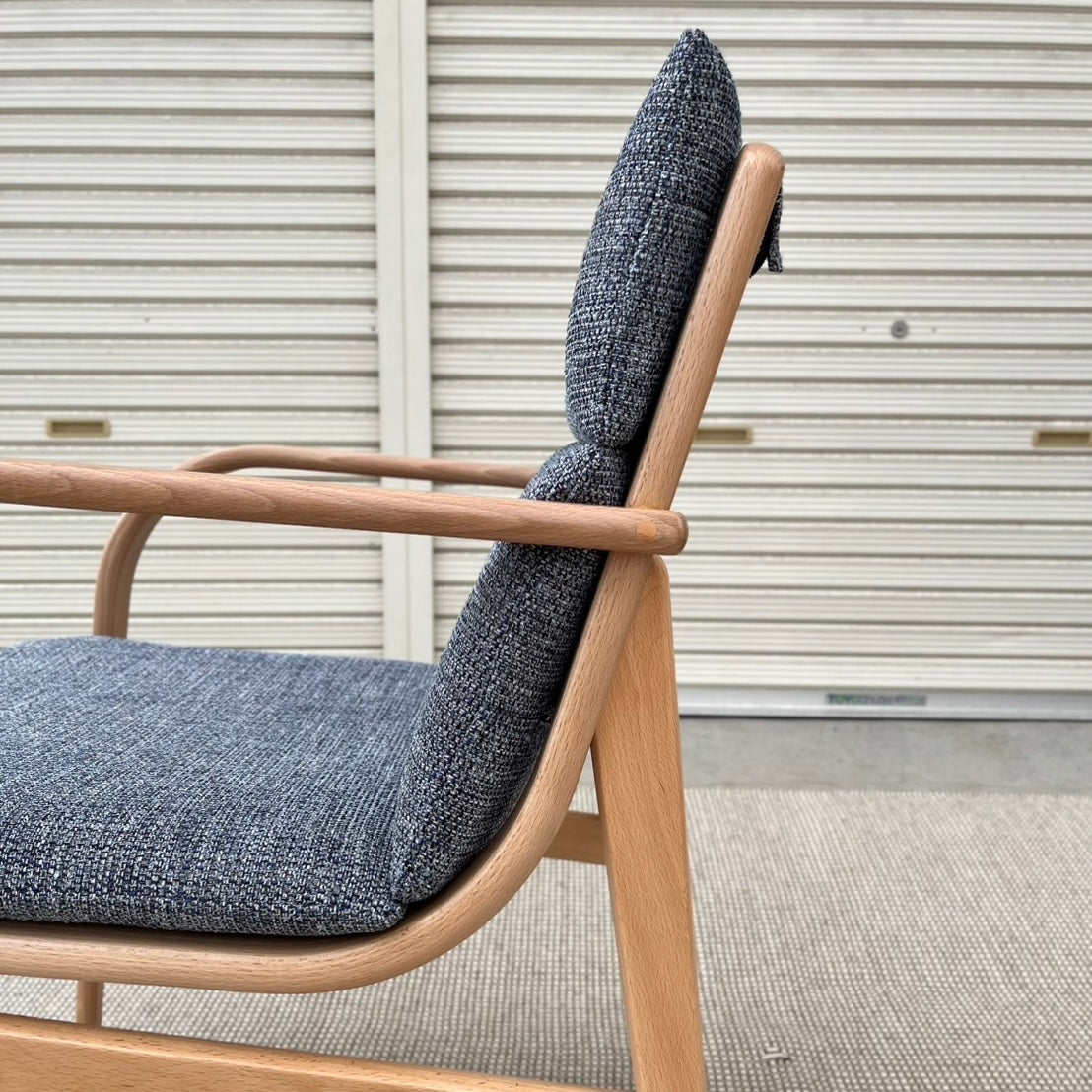 飛騨産業 / HIDA エルチェア / L-Chair アームチェア キツツキ