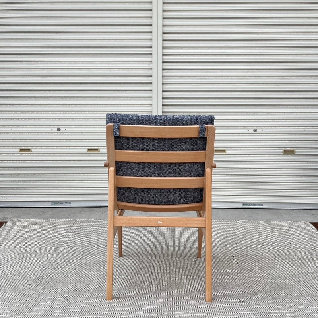 飛騨産業 / HIDA エルチェア / L-Chair アームチェア キツツキ
