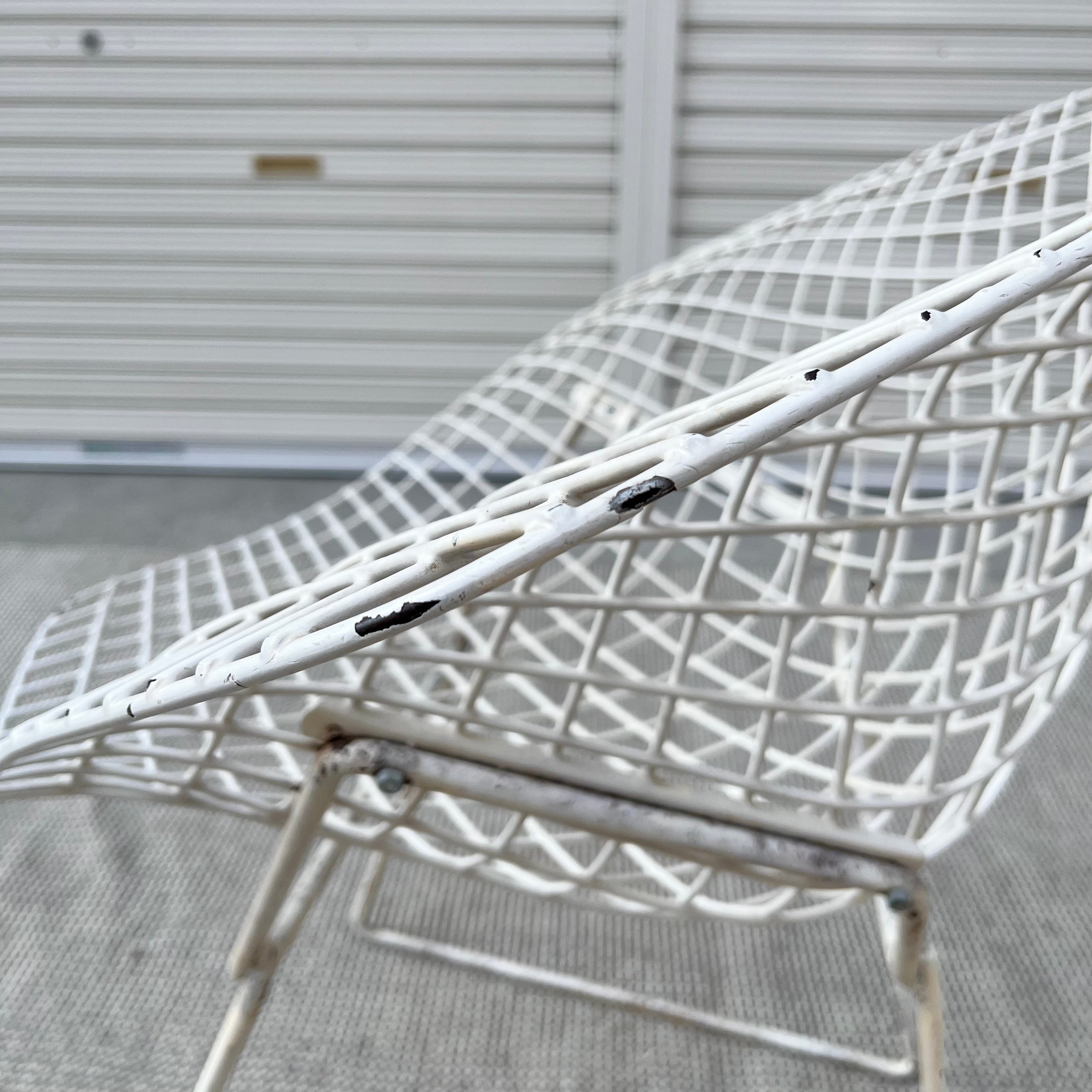 ノル / Knoll ダイヤモンドチェア ワイヤー ハリー・ベルトイア ヴィンテージ