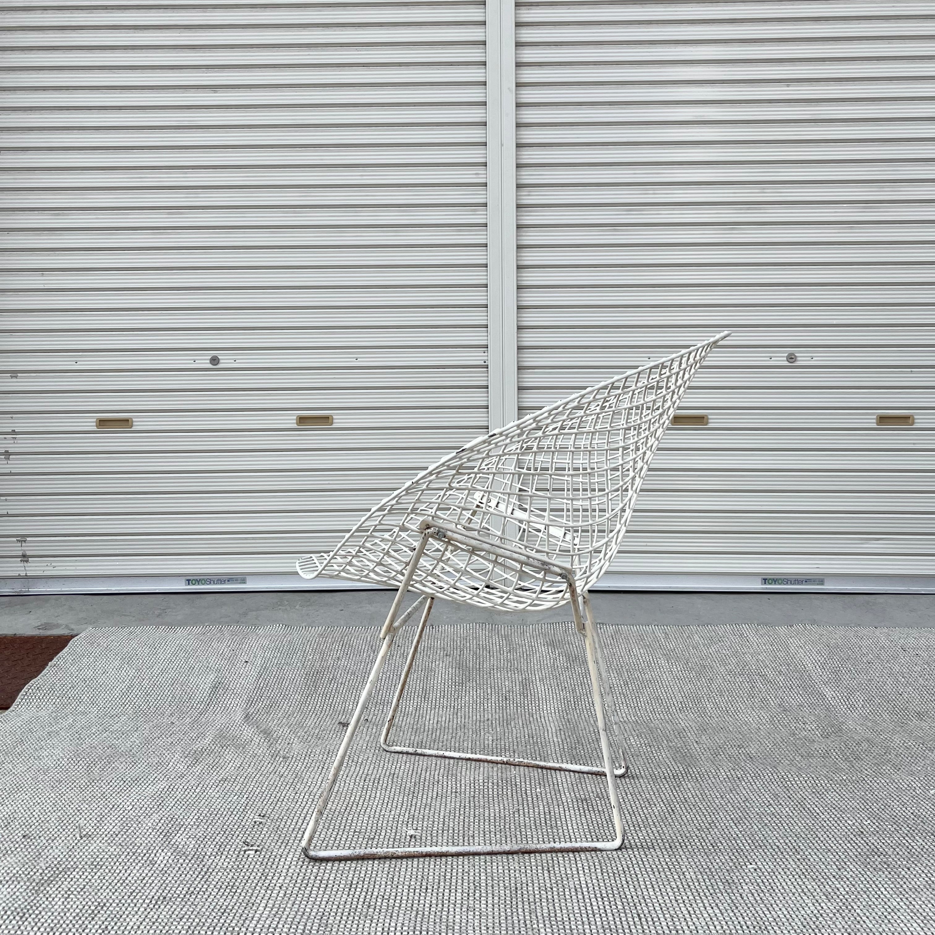 ノル / Knoll ダイヤモンドチェア ワイヤー ハリー・ベルトイア ヴィンテージ