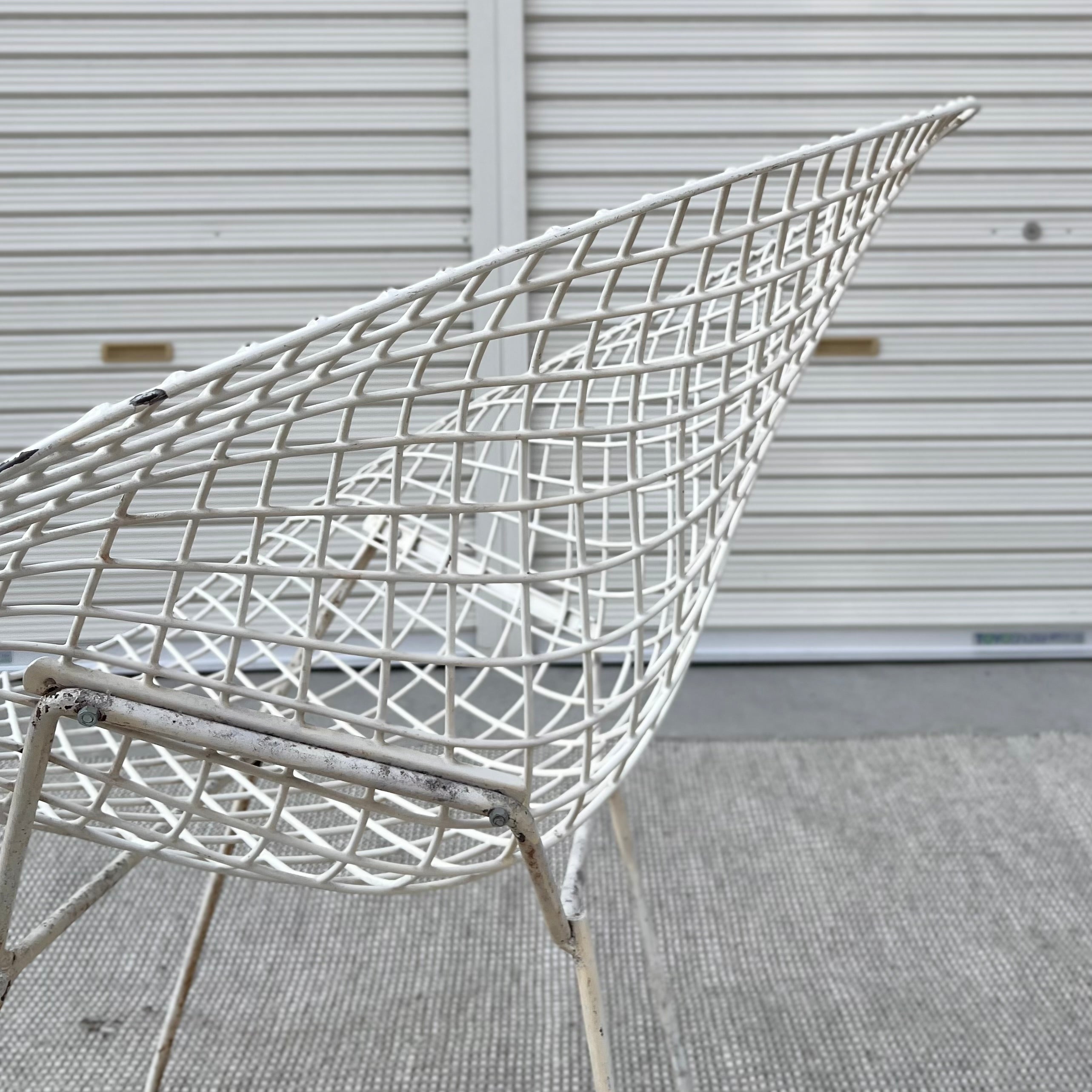 ノル / Knoll ダイヤモンドチェア ワイヤー ハリー・ベルトイア ヴィンテージ