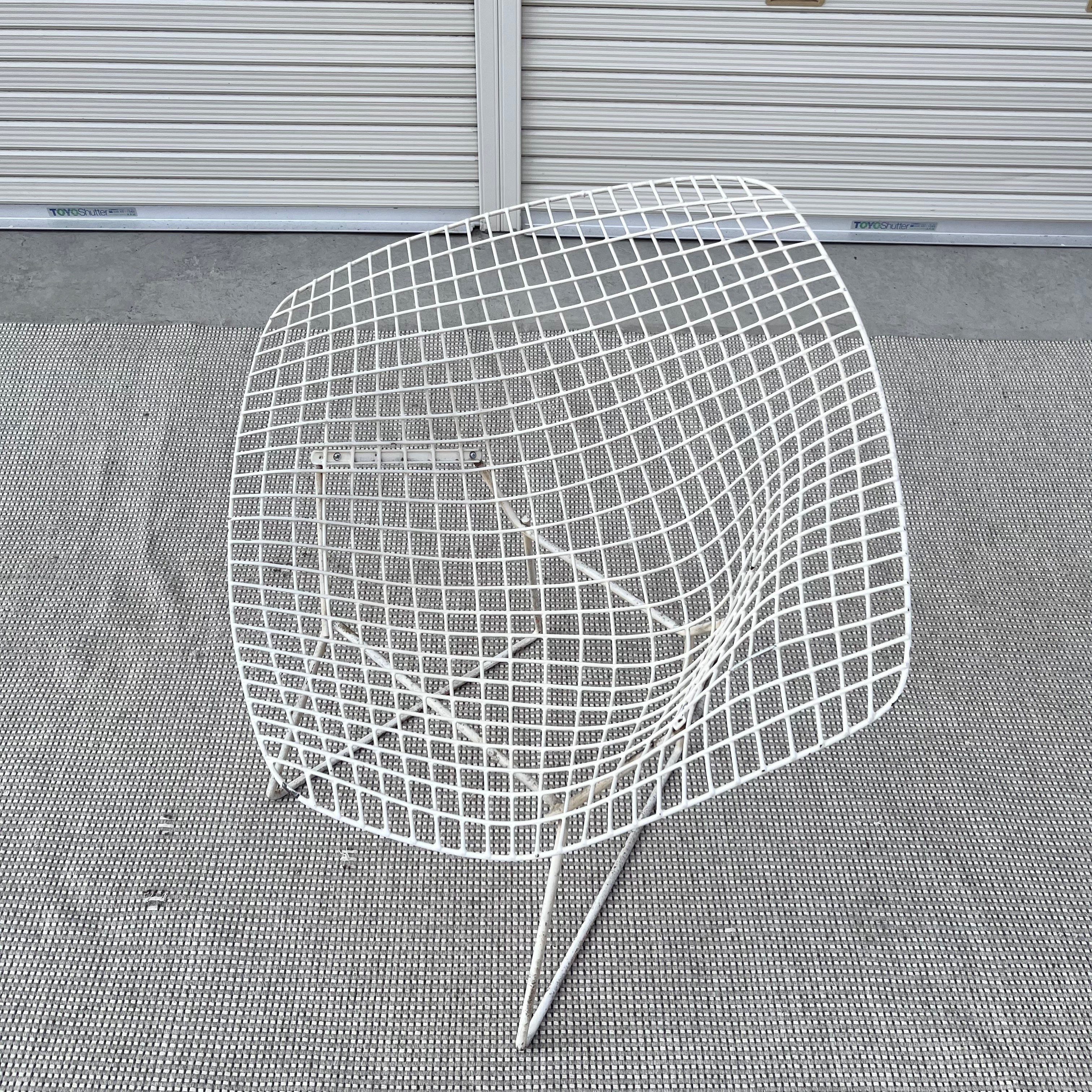 ノル / Knoll ダイヤモンドチェア ワイヤー ハリー・ベルトイア ヴィンテージ