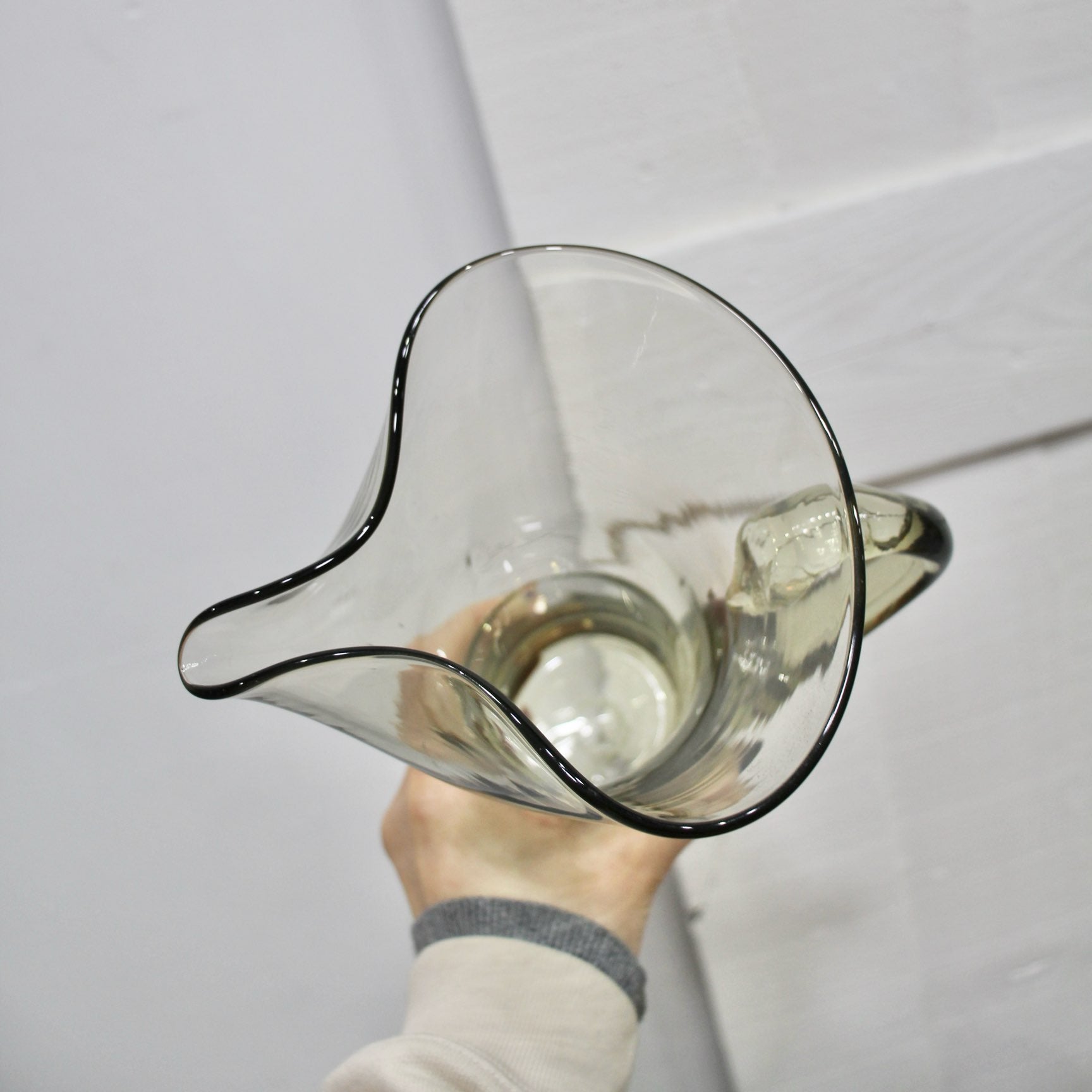 石川硝子工藝舎 吹きガラス製品水差し ガラスピッチャー 石川昌浩 未使用品 - Restyle