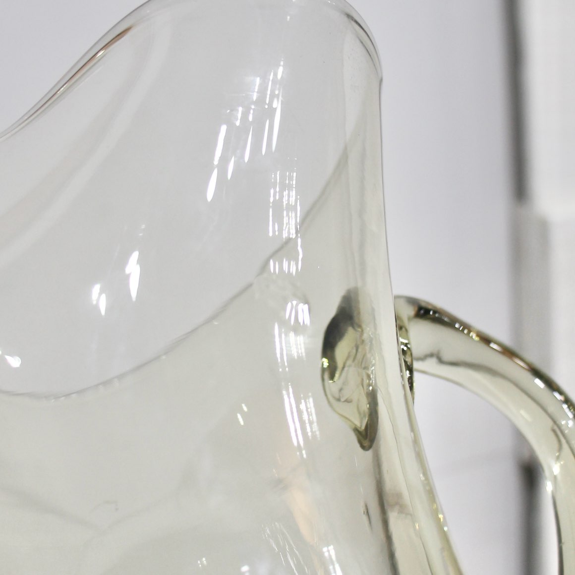 石川硝子工藝舎 吹きガラス製品水差し ガラスピッチャー 石川昌浩 未使用品 - Restyle