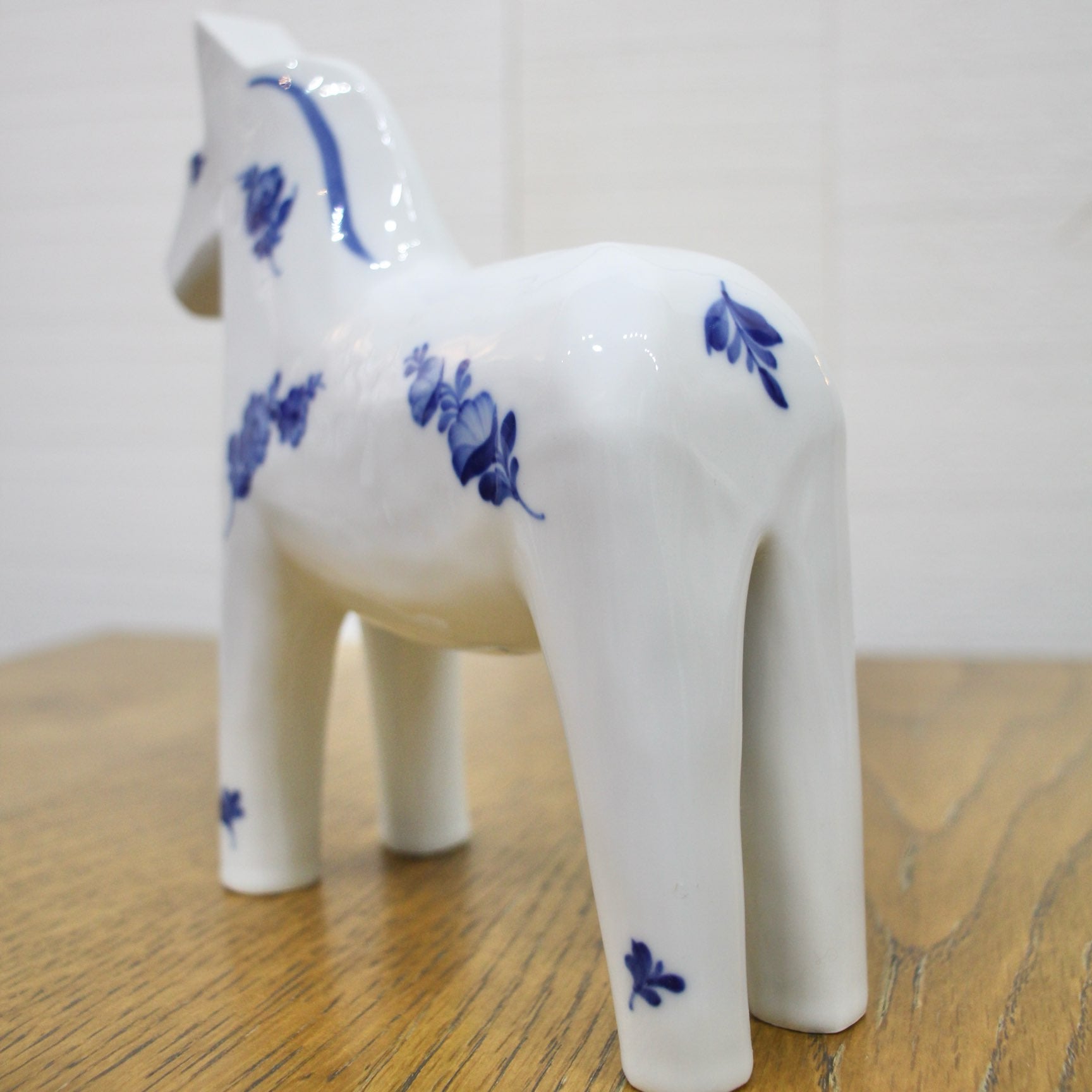 ロイヤルコペンハーゲン / Royal Copenhagen ブルーフルーテッド ダーラナホース フィギュリン - Restyle