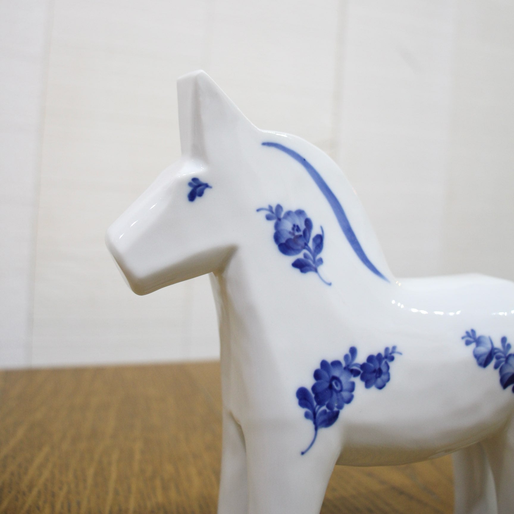 ロイヤルコペンハーゲン / Royal Copenhagen ブルーフルーテッド ダーラナホース フィギュリン - Restyle