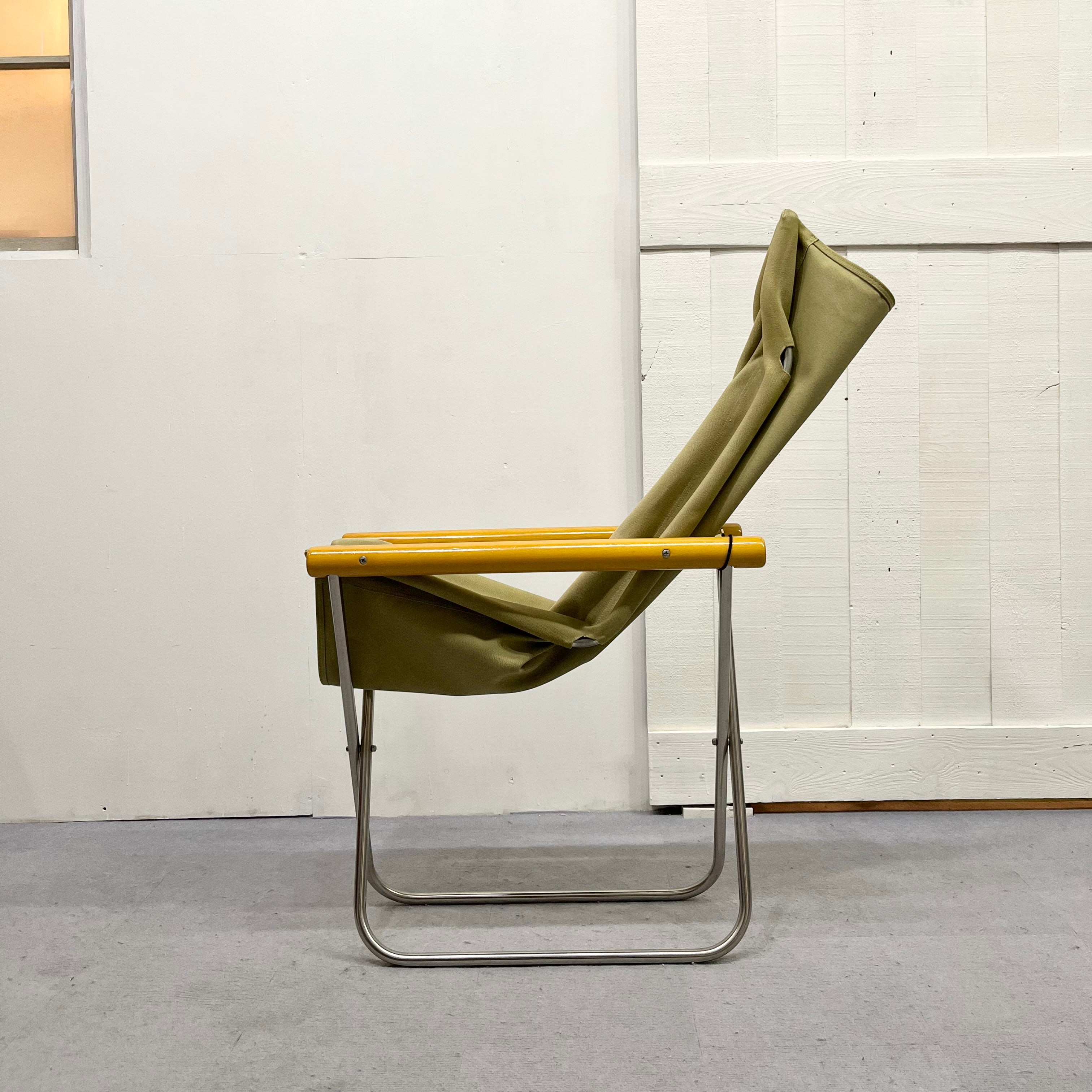 藤栄 / FUJIEI ニーチェア / Nychair X オットマン付  新居 猛