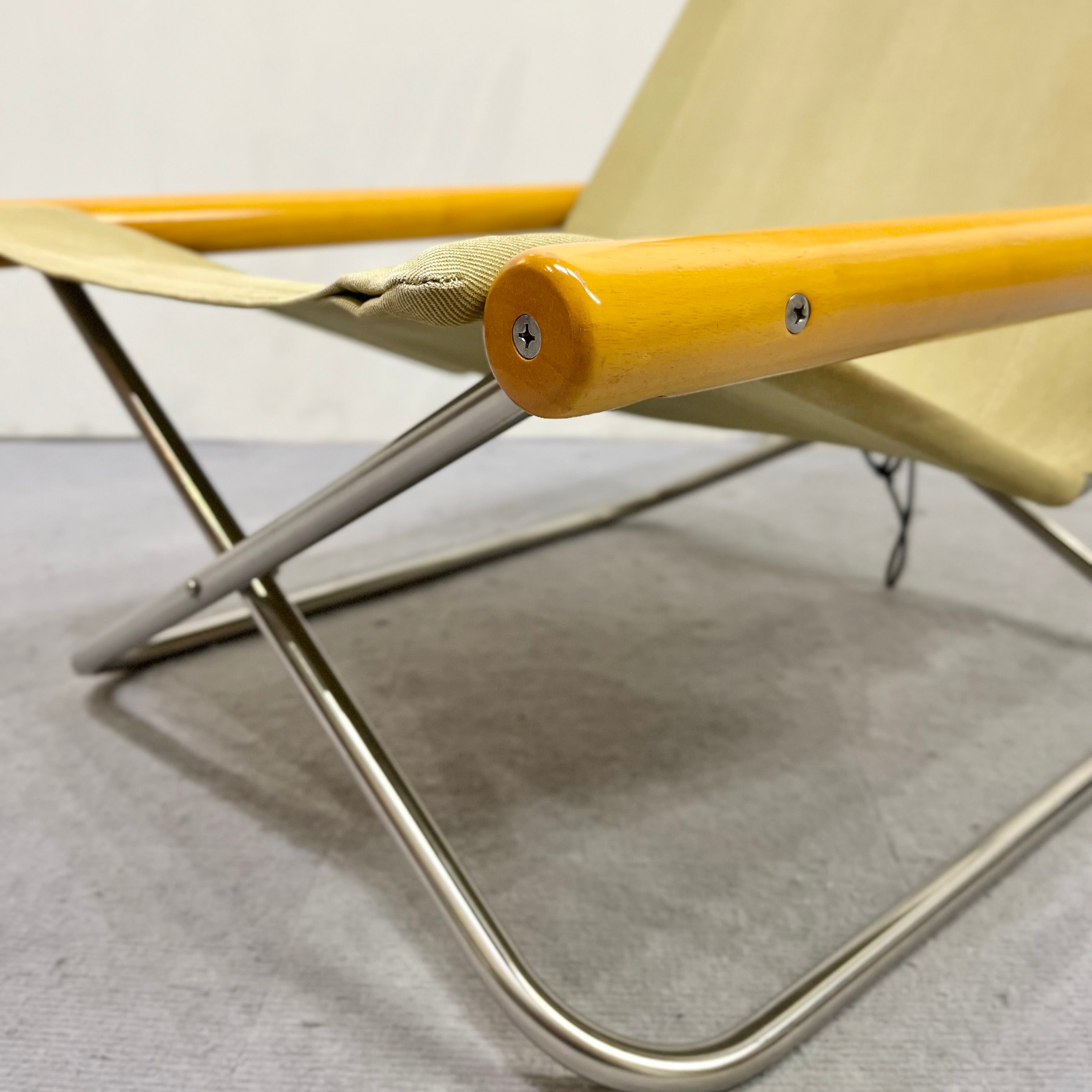 藤栄 / FUJIEI ニーチェア / Nychair X オットマン付  新居 猛