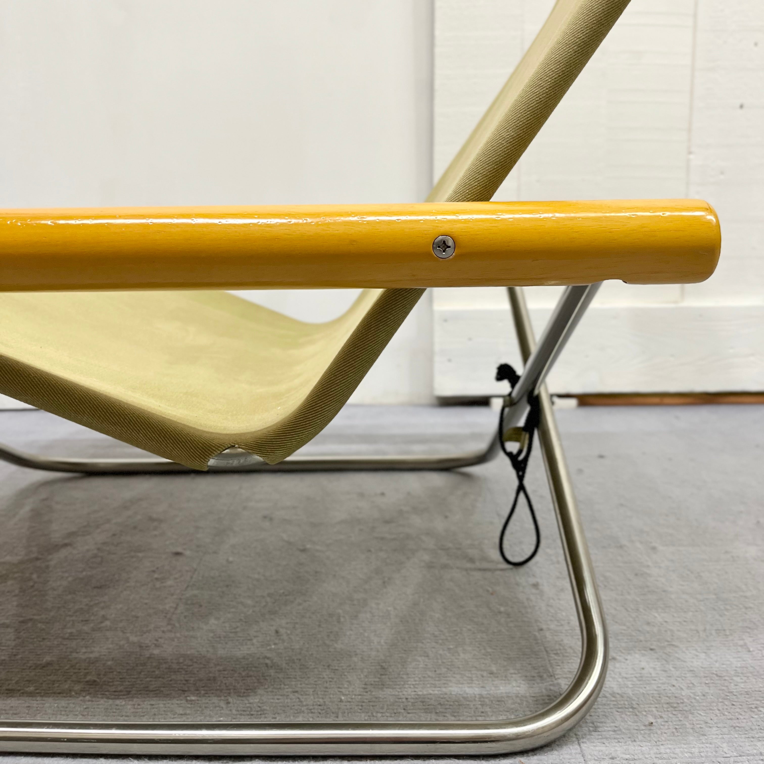 藤栄 / FUJIEI ニーチェア / Nychair X オットマン付  新居 猛