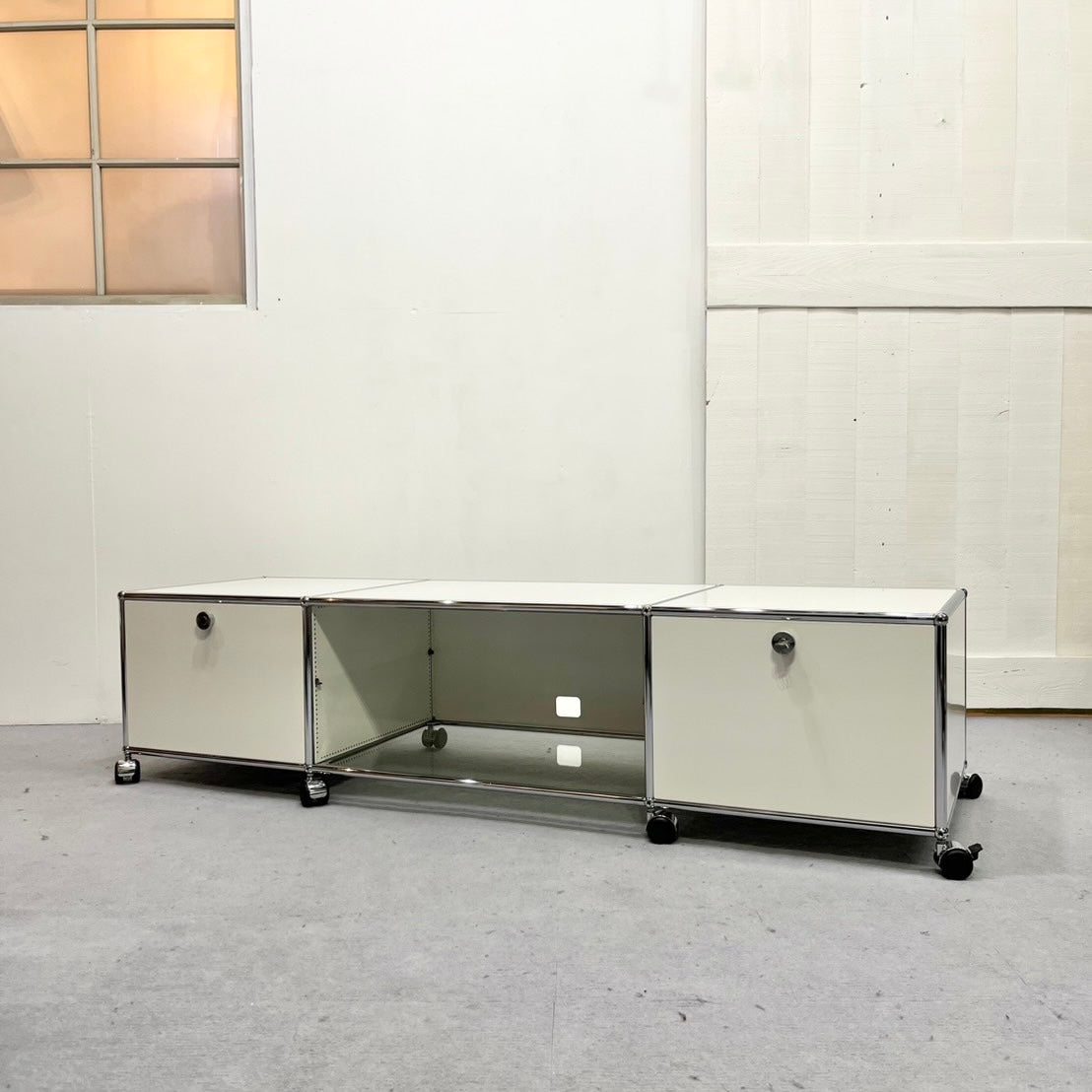 USMハラー / USM Haller モジュラーキャビネット オープンシェルフ 3列