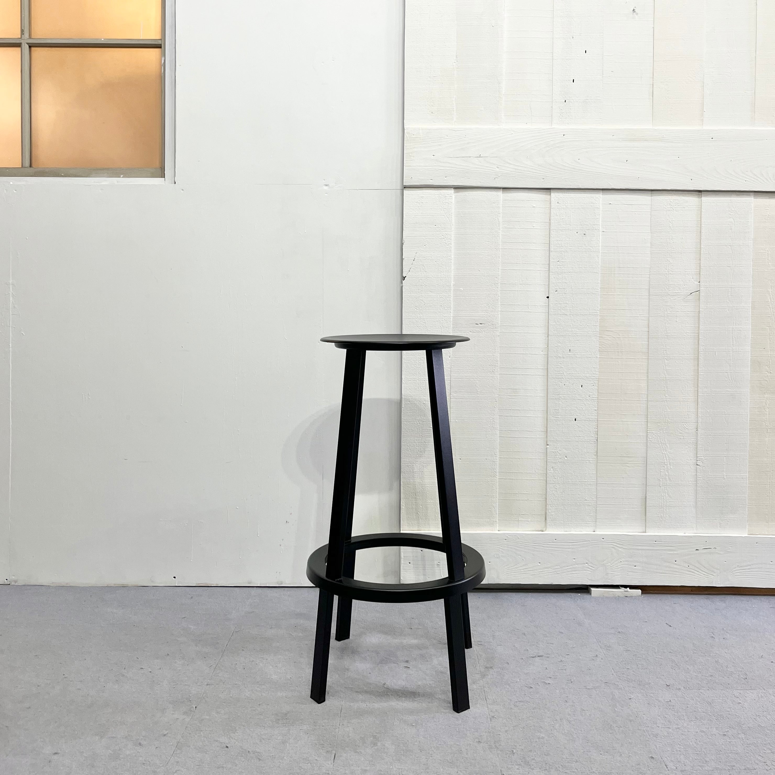 未使用品■HAY/ヘイ■リボルバースツール HIGH 黒 高さ76 ヘイ / HAY リボルバー / REVOLVER バルスツール / BAR STOOL HIGHT