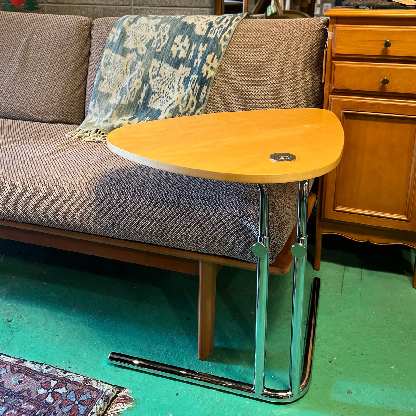 テクタ / TECTA K22 サイドテーブル メープル 中古 ソファテーブル 昇降