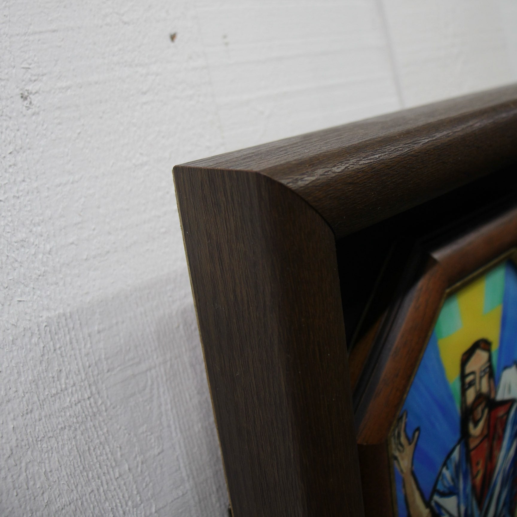 田中忠雄　「降臨 キリスト」絵画