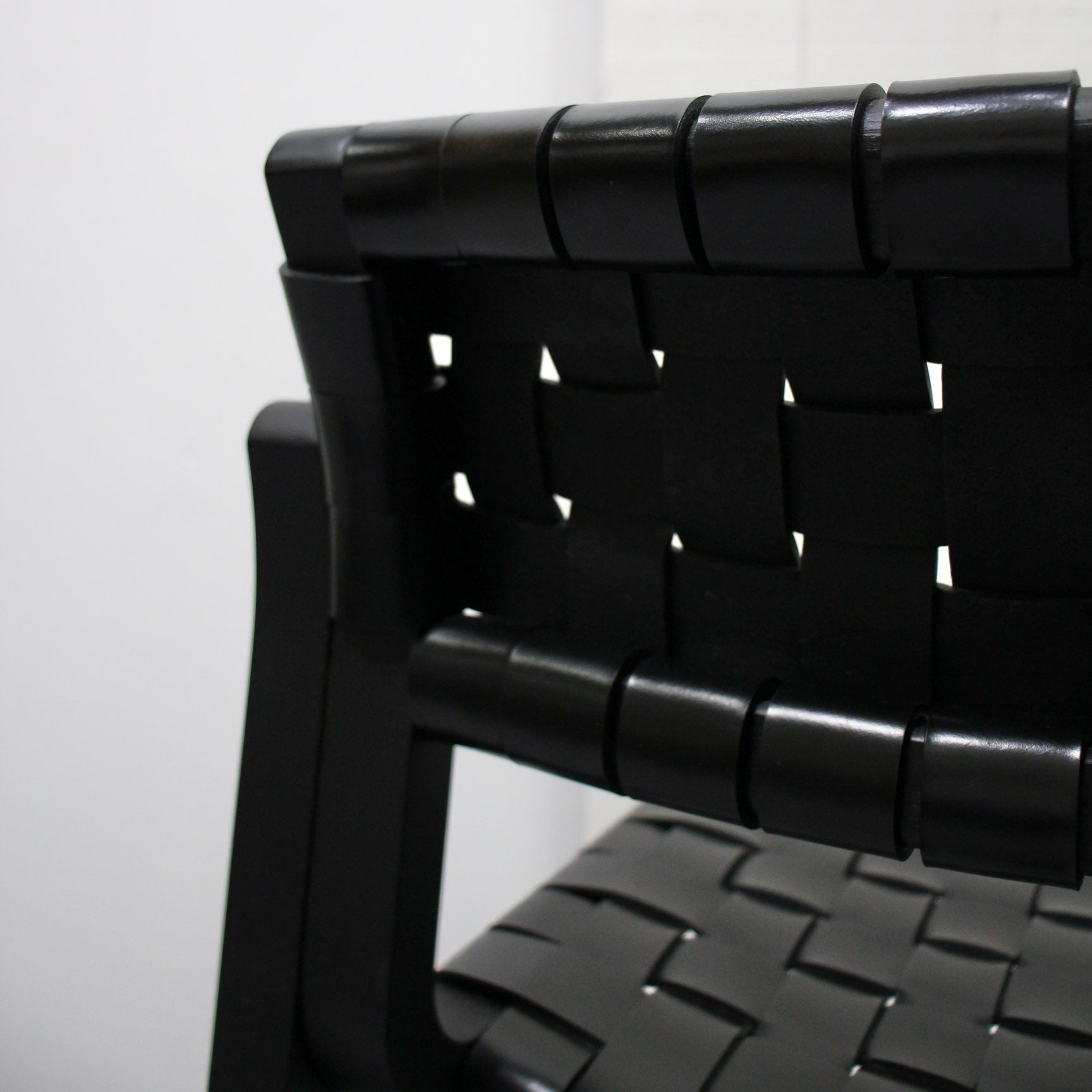 アルフレックス / arflex カウンターチェア / NTC10 革テープ ブラック