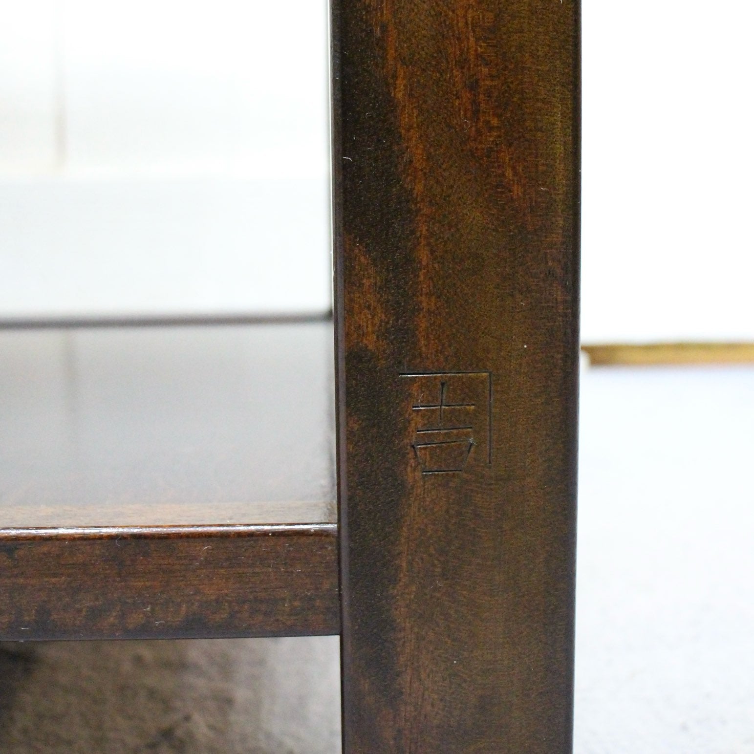 松本民芸家具 C型クズ布 茶棚 茶箪笥 民藝家具