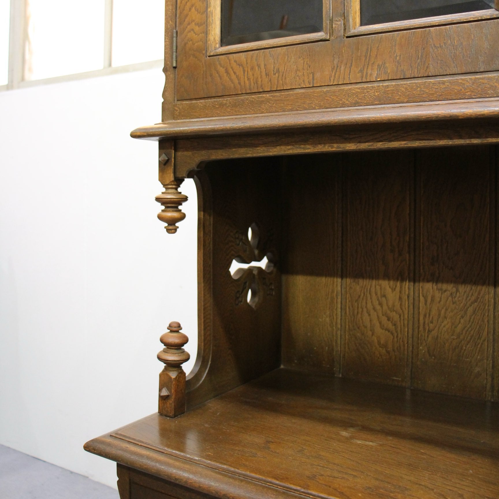 永田良介商店 食器棚 オーク材 神戸家具 ジャパニーズモダン