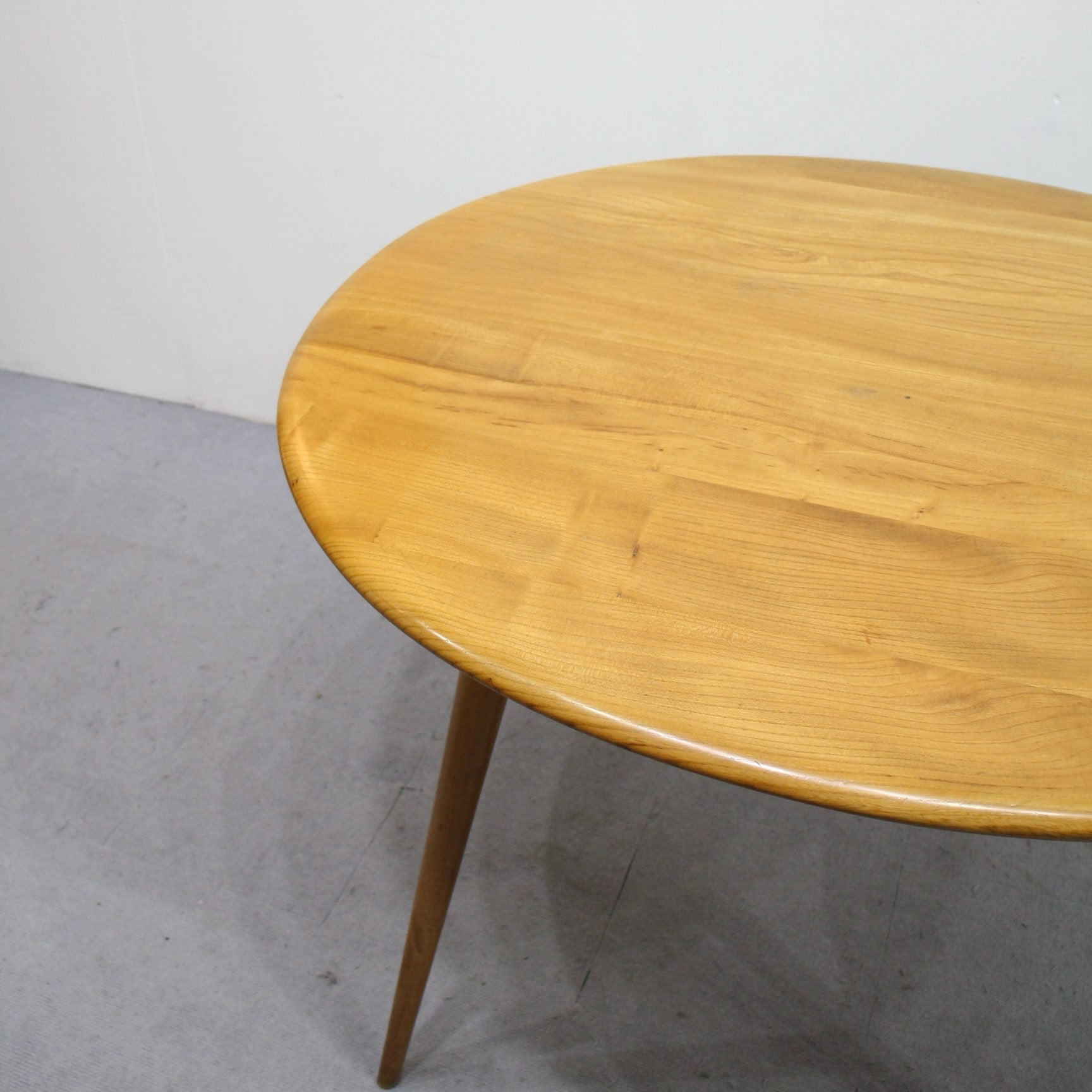 アーコール / ERCOL ラック付 オーバルダイニングテーブル