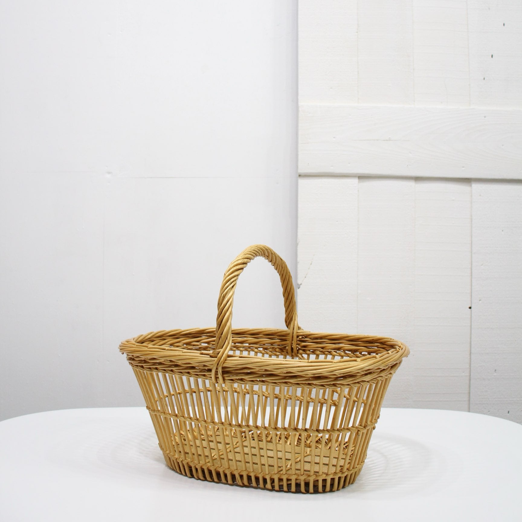 キャトル セゾン / quatre saisons フランス製 柳バスケット オーバル 楕円 - Restyle