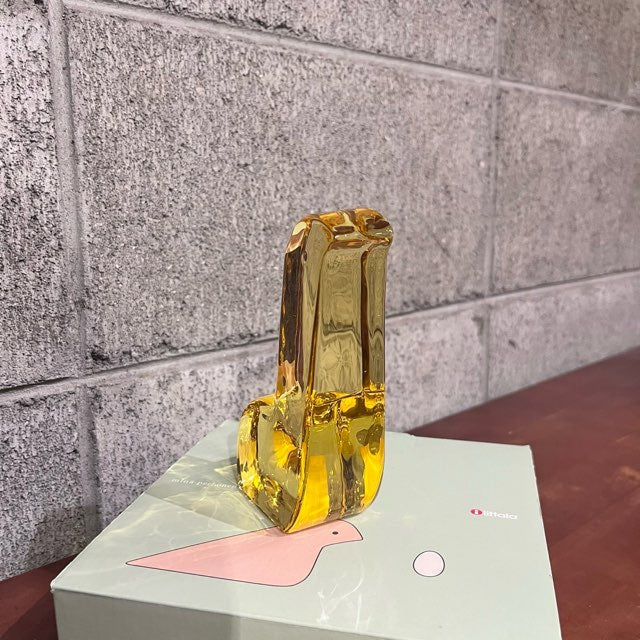 ミナペルホネン　イッタラ　コラボ　ガラスバード　おまけ付き　オレンジ　bird イッタラ×ミナぺルホネン / iittaala×mina perhonen ガラスバード