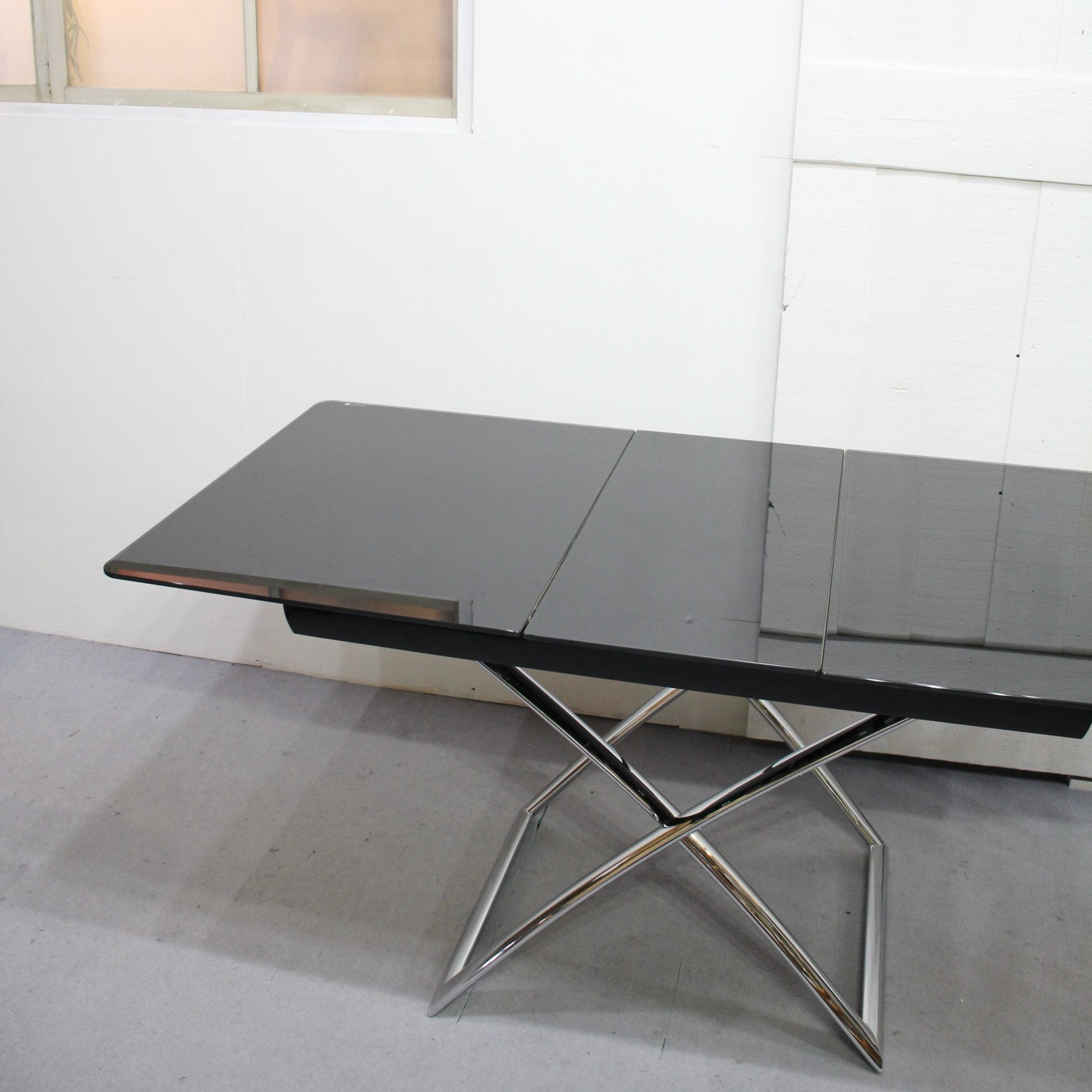 カリガリス / Calligaris  コヌビア マジックジェー /  connubia Magic-J 昇降＆伸長式ガラステーブル - Restyle