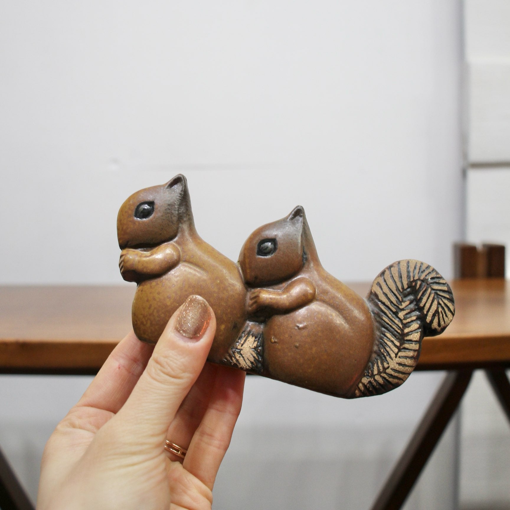 グスタフスベリ / Gustavsberg ノアの方舟シリーズ リス / Noaks Ark Ekorre リサ・ラーソン ヴィンテージ