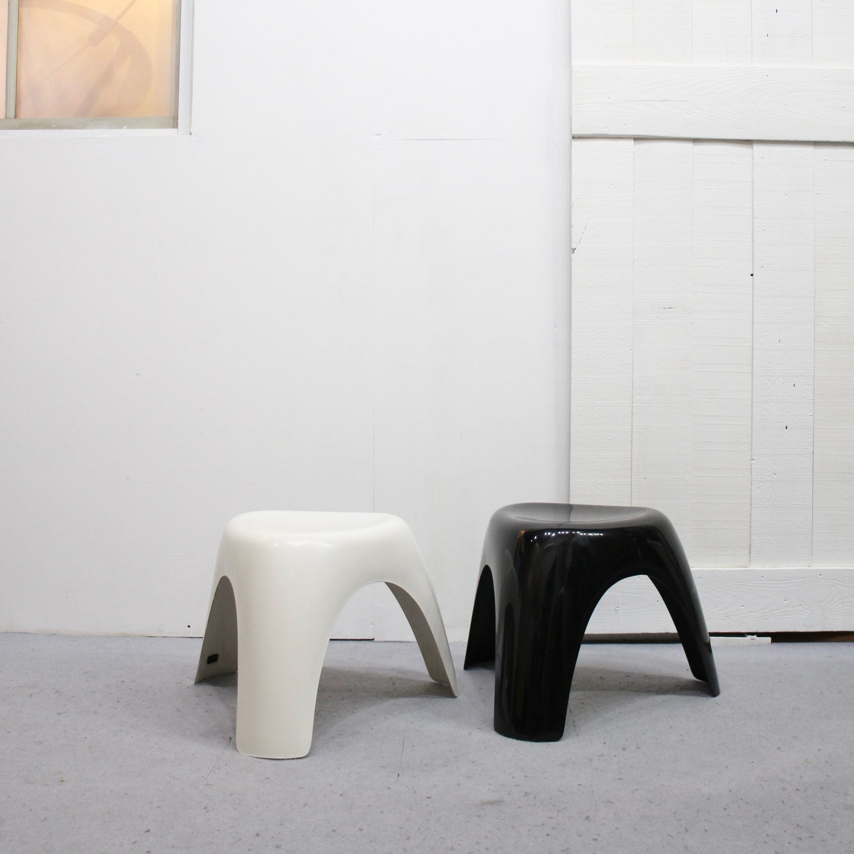 ハビタ / habitat エレファントスツール FRP製 ホワイト 柳宗理