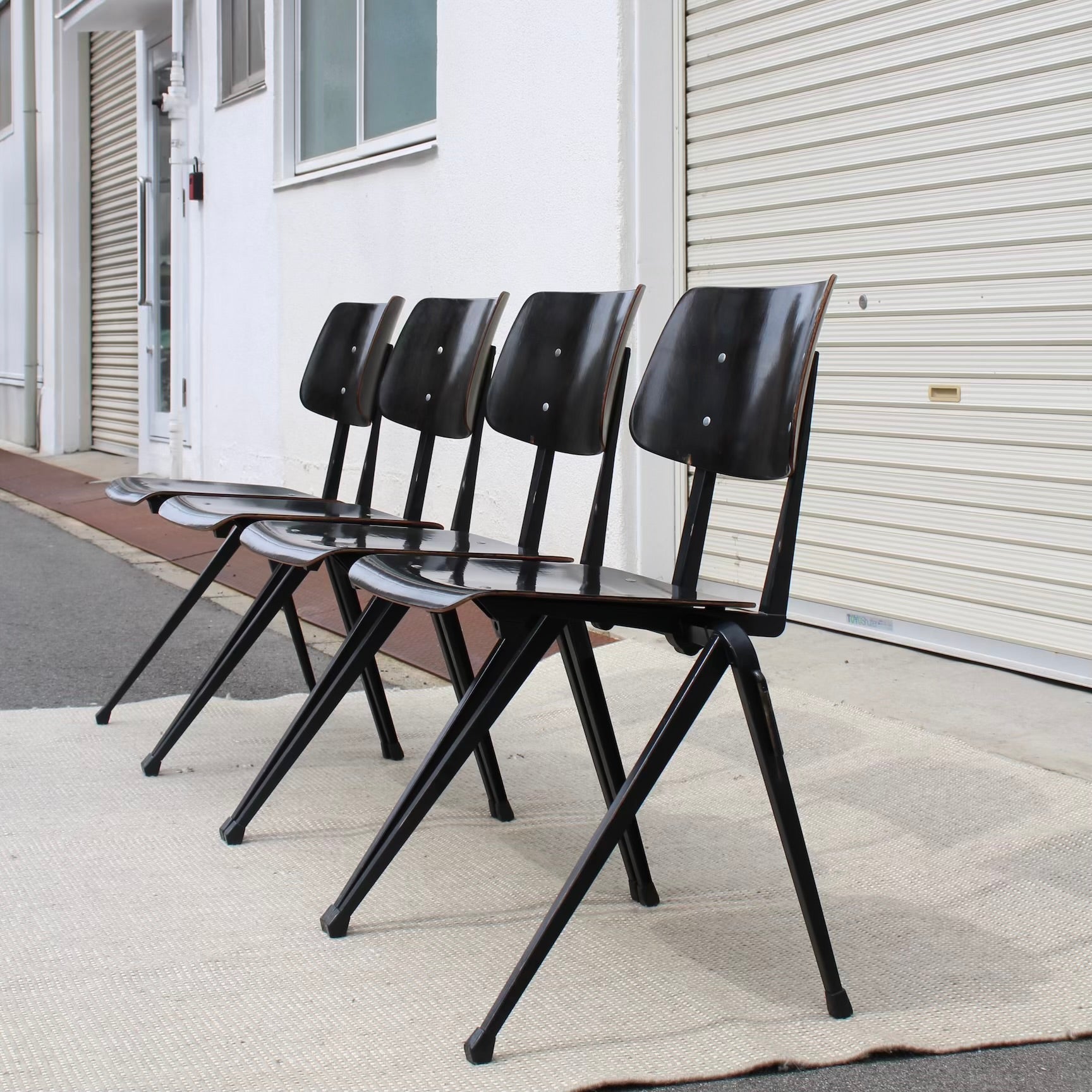 ガルファニタス / GALVANITAS スタッキングチェア / S.21 Stacking Chair コンパスチェア ヴィンテージ