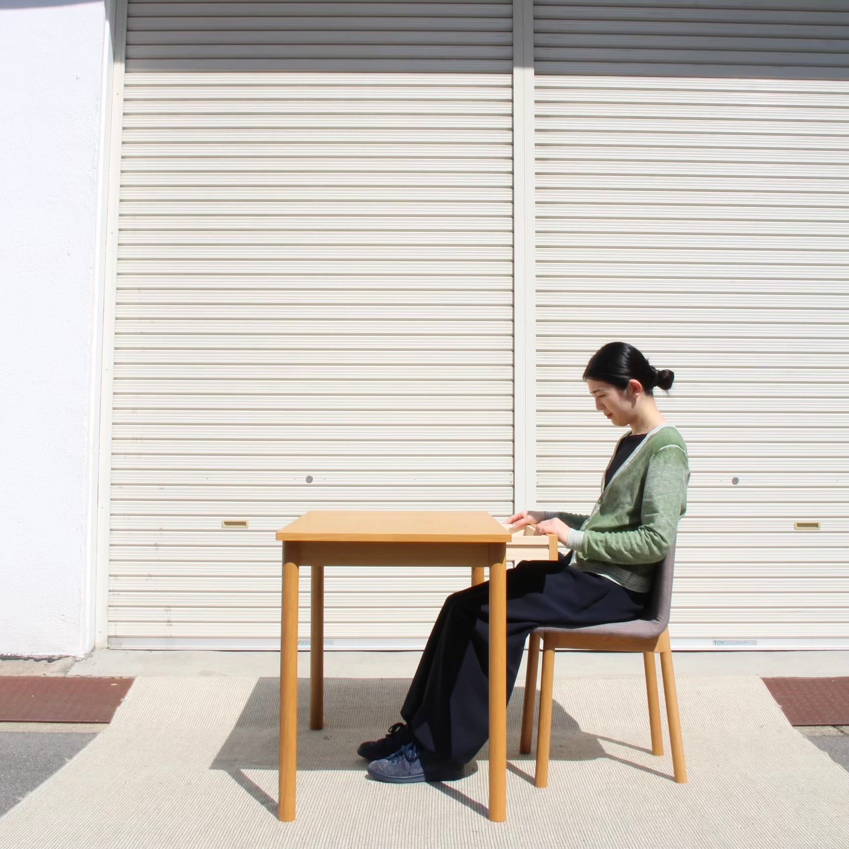 イデー / IDEE スティルト / STILT テーブル W1000 ナチュラル ダイニングテーブル