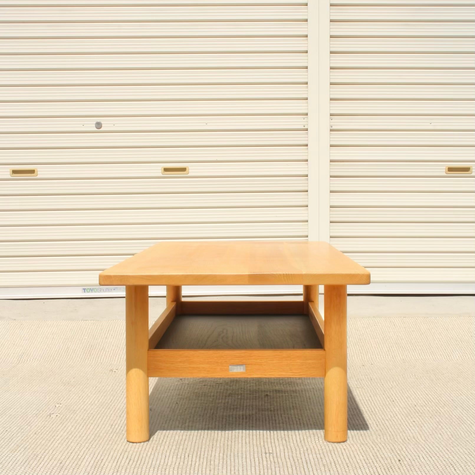 受け渡し者内定TABLE ディモンシュ ローテーブル無垢