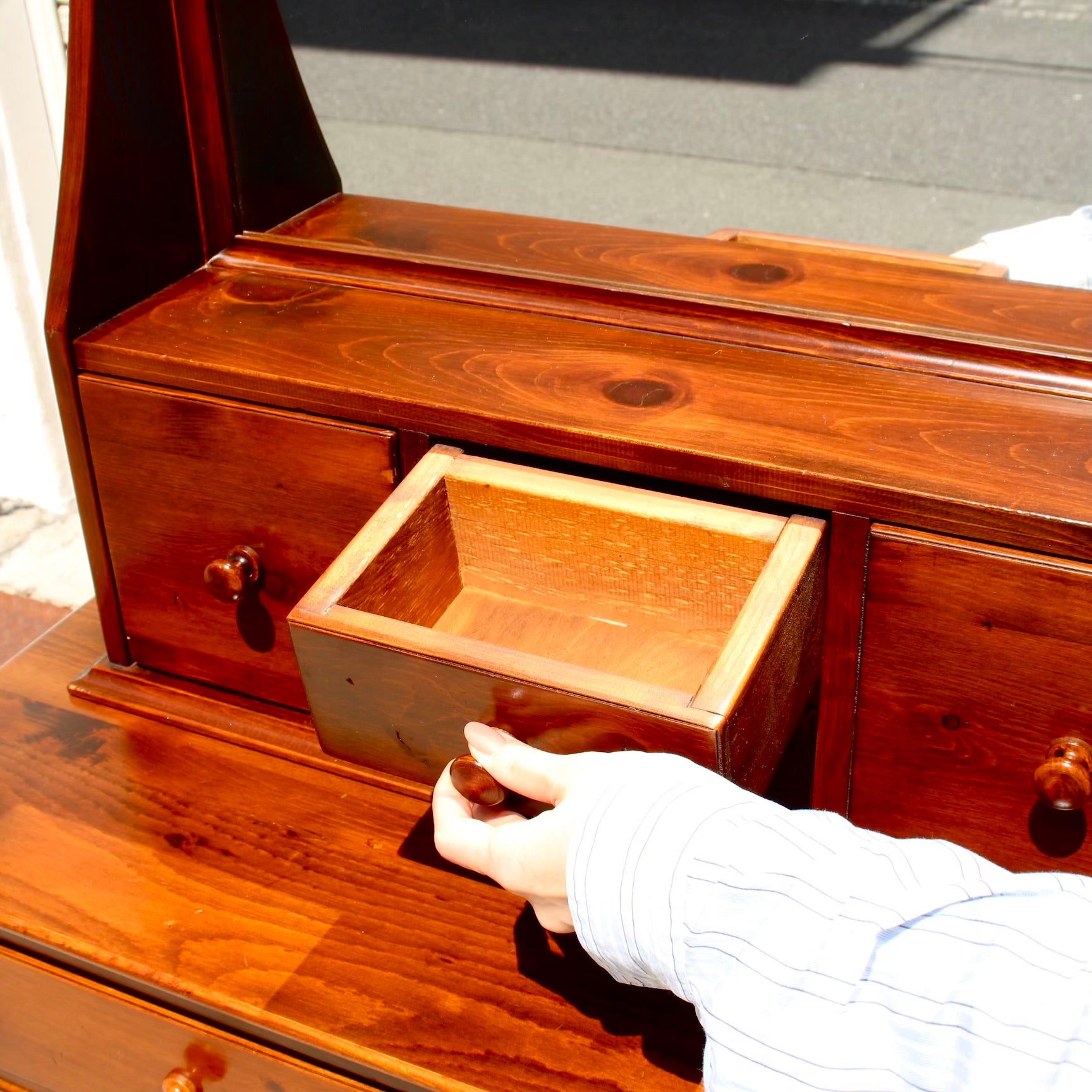 アンファン / Enfant 小引出し付き ミラー