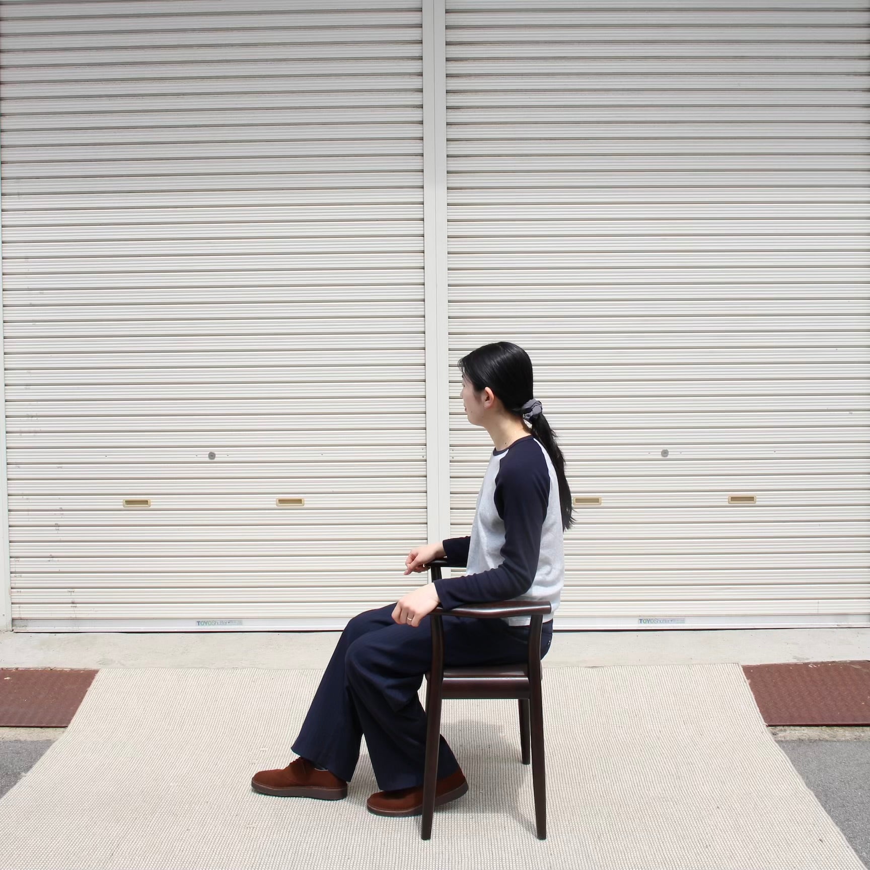 マチュリテ / maturite 飛騨産業 ポーチェア / POチェア スツール 中古