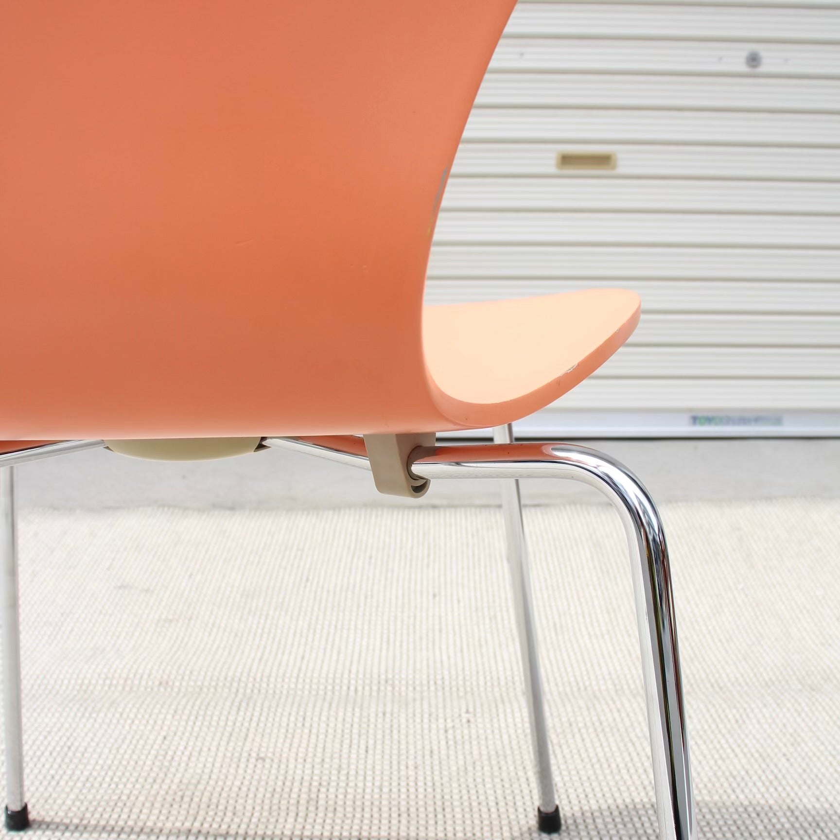 フリッツ・ハンセン / FRITZ HANSEN セブンチェア / SERIES 7 ラッカーオレンジ アルネ・ヤコブセン