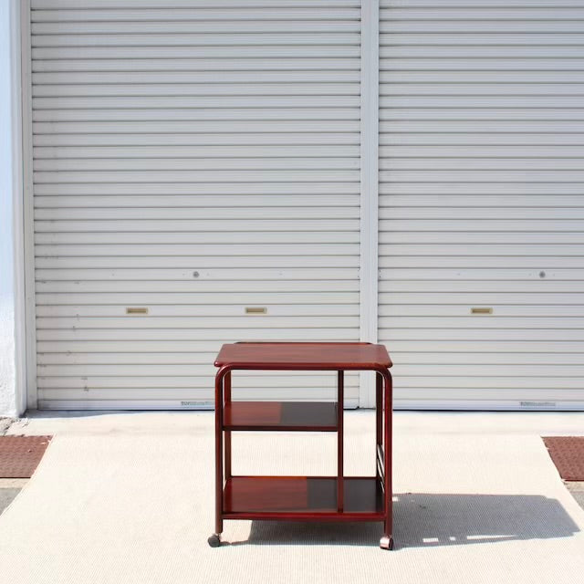 日進木工 トロリーワゴン 北欧デザイン ヴィンテージ