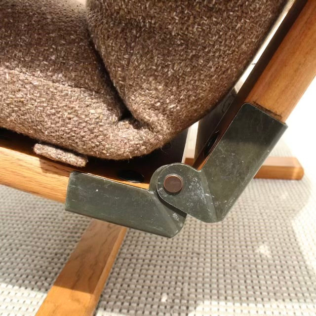 冨士ファニチア / FUJI FURNITURE チェア＆オットマンセット リクライニングソファ カンチレバー 北欧
