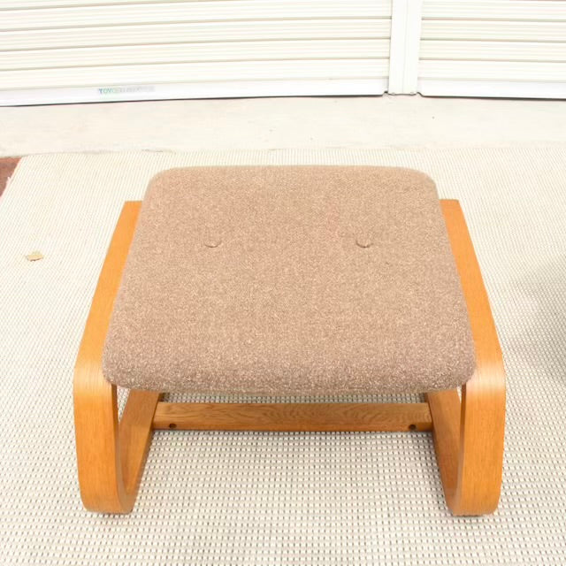 冨士ファニチア / FUJI FURNITURE チェア＆オットマンセット リクライニングソファ カンチレバー 北欧