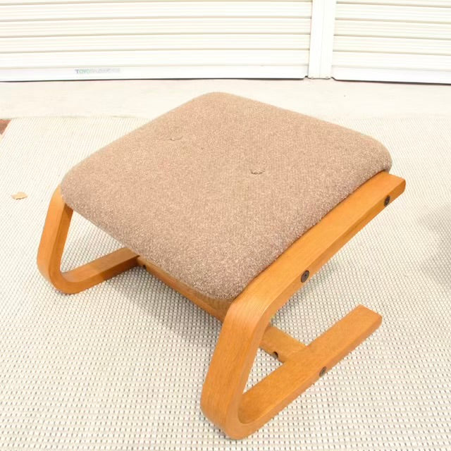 冨士ファニチア / FUJI FURNITURE チェア＆オットマンセット リクライニングソファ カンチレバー 北欧