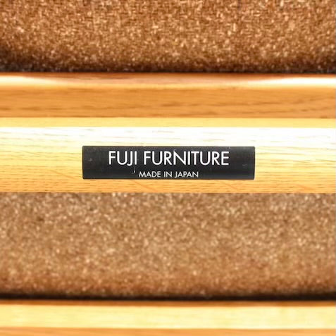 冨士ファニチア / FUJI FURNITURE チェア＆オットマンセット リクライニングソファ カンチレバー 北欧