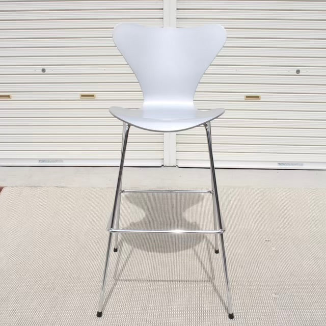 フリッツハンセン / FRITZ HANSEN セブンチェア バースツール シルバー アルネ・ヤコブセン / Arne Jacobsen