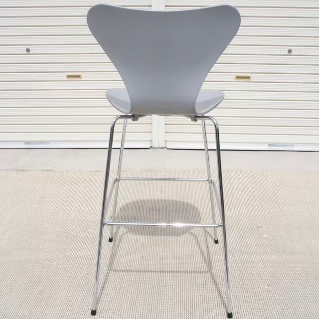 フリッツハンセン / FRITZ HANSEN セブンチェア バースツール シルバー アルネ・ヤコブセン / Arne Jacobsen