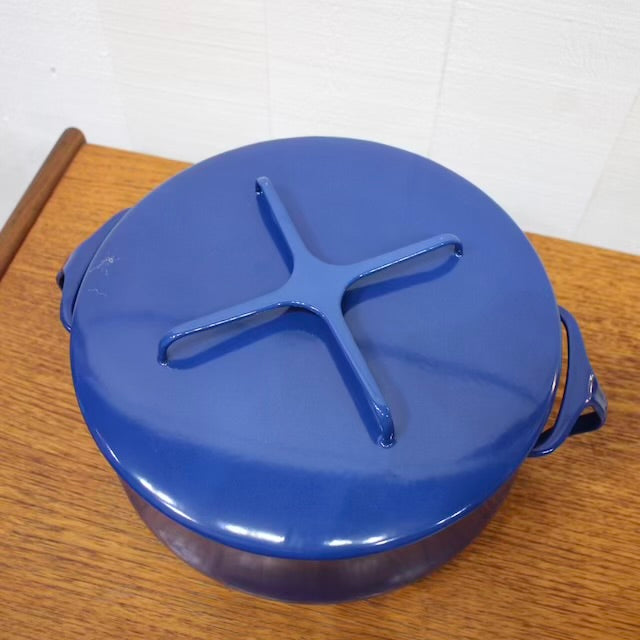 ダンスク / DANSK コベンスタイル ホーロー 両手鍋 26cm ミッドナイトブルー