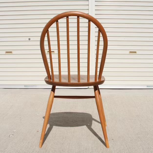 ヴィンテージ 木製ダイニングチェア フープバックチェア モダン 4 アーコール / ERCOL フープバックチェア ダイニングチェア 中古