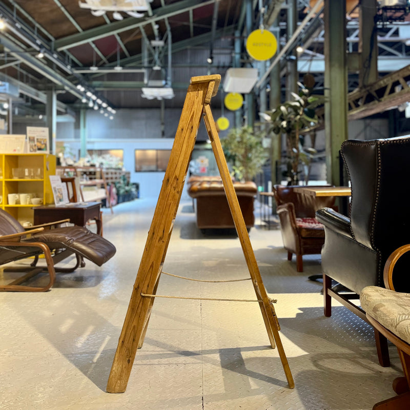 フランスアンティーク家具 アンティークラダー 梯子 ナチュラル