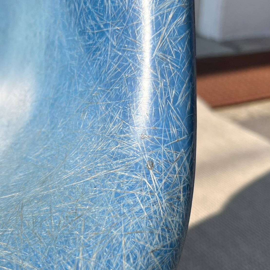 ハーマンミラー / Herman Miller アームシェルチェア ドゥエルレッグ コバルトブルー ヴィンテージ