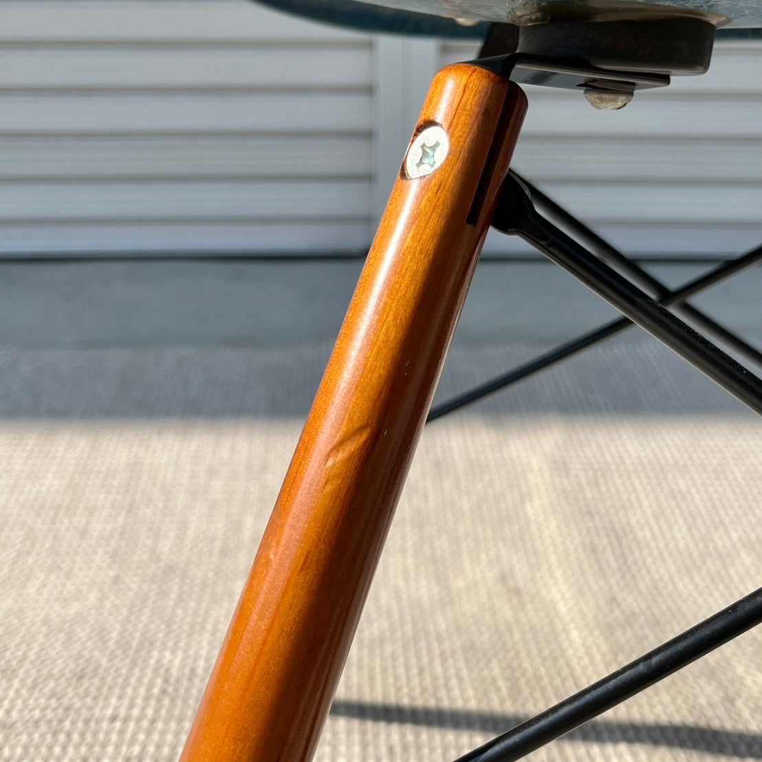 ハーマンミラー / Herman Miller アームシェルチェア ドゥエルレッグ コバルトブルー ヴィンテージ