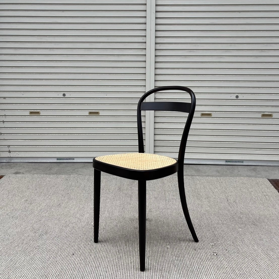 無印良品 トーネット / THONET 曲木椅子 籐編座 ブナ材